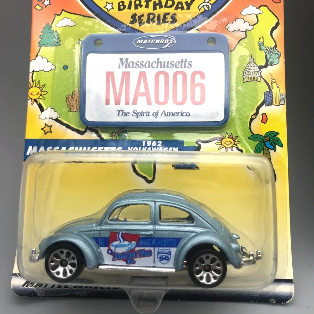 Matchbox Across America 50th Birthday Massachusetts VW & Rhode Island Land Rover